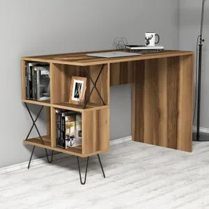 Extra - Walnut Walnut
Black Study Desk