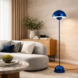 Eylul - 15682 - Plava Podna Lampa