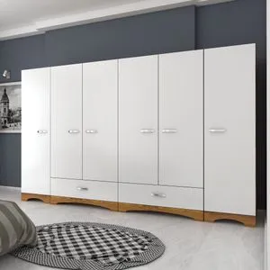 F4 - 524 White
Walnut Wardrobe