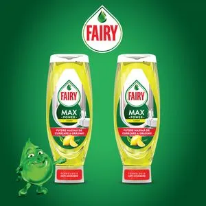 Fairy MaxPow Hand Dish Lemon 730ML x2