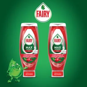 Fairy MaxPow Hand Dish Pomegr 730ML x2
