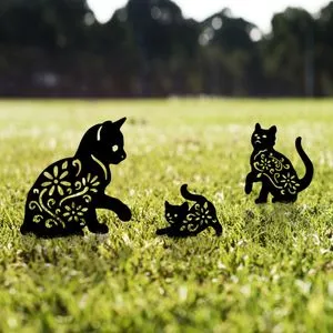 Fam 02 Black Decorative Garden Object
