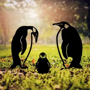 Fam 03 Black Decorative Garden Object
