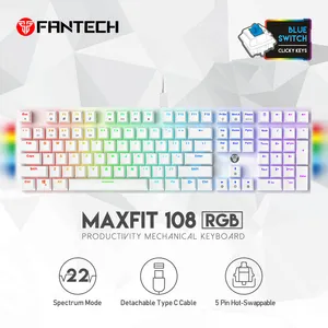 Fantech MK855 RGB Maxfit 108 Space Edition Tastatura Mehanicka Gaming (Blue switch)