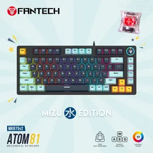 Fantech MK875 RGB Atom 81 Tastatura Mehanicka Gaming Navy (Red switch)
