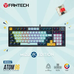 Fantech MK890 RGB Atom MK96 Tastatura Mehanicka Gaming SkyBlue (Red switch)