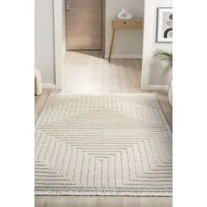 Faselis - Cream Cream Carpet (200 x 290)