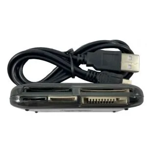 FD2-ALLIN1-BLK ** Gembird  USB2.0 citac svih tipova memorijskih kartica(319)
