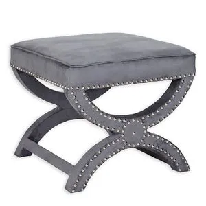 Felice Halka Pouffe 60 - Grey Grey Pouffe