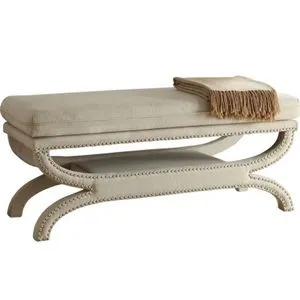 Felice Halka Pouffe - Beige Beige Pouffe