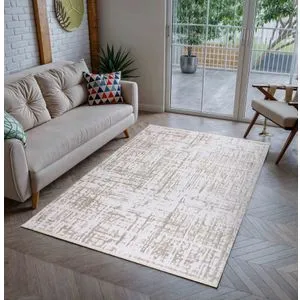 Feza - Beige Beige Carpet (80 x 150)