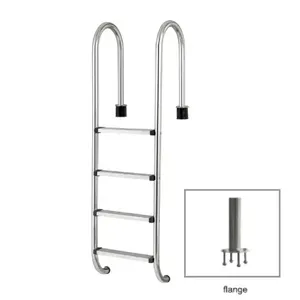 FF Merdevine Uske AISI 304 – FLANŠA – gum step-4 step