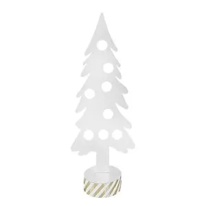 Figura jelkaza izlaganje kugli, zlatno/bela H.156CM Metal