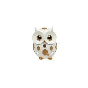 Figura Sova bela 12cm LH-034