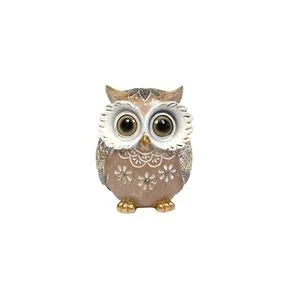Figura Sova braon 14cm LH-969