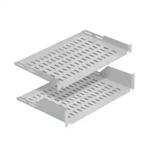 Fiksna polica 400mm za rack Mirsan 19/1U Bela MR.RAK1U40.02