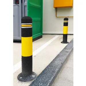 Fiksni ogradni stub 650/100 - motaža trostrukim tiplovanjem