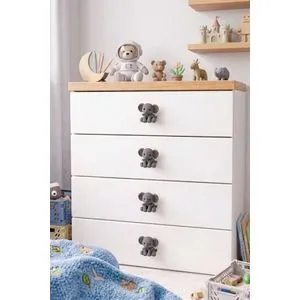 Fil Grey Decorative Handle Set
