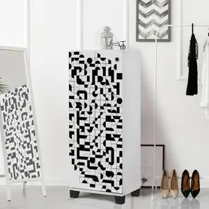 Filinta 802 - White White
Black Shoe Cabinet