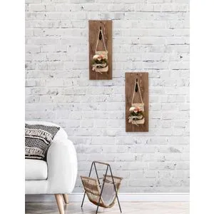 Filo - Glass Wooden
Walnut Decorative Wall Accessory