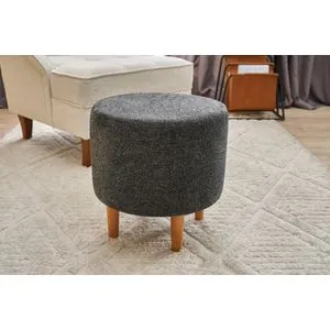 Findik Gabbana 3V-11 Grey Pouffe