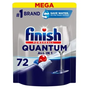 Finish Quantum Regular tablete za mašinsko pranje posuđa, 72 kom