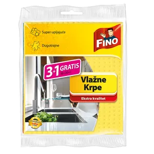 Fino Premium sunđeraste krpe za kuhinju 3+1 gratis
