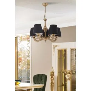 Fiona - Black, Gold Black
Gold Chandelier