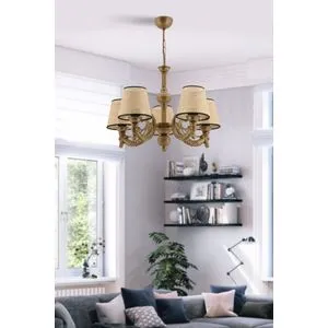 Fiona Coral Luster - Prirodni, Zlatni Luster