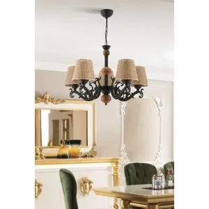 Fiona Hazeran Luster - Crni, Beli, Prirodni