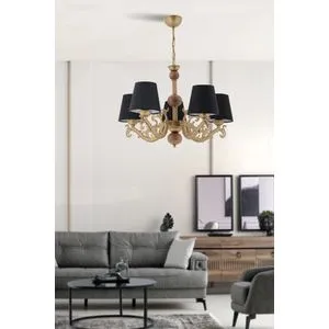 Fiona Wood - Crni, Zlatni, Braon Luster