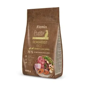 Fitmin Dog Purity Poluvlažna Hrana Zečetina & Jagnjetina sa Pirinčem, hrana za pse 800g