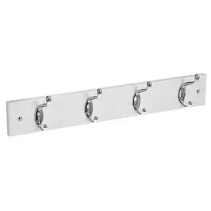 FIVE ČIVILUK ZA ODEĆU 4 KUKE  42X7,5X9,3CM METAL BELA