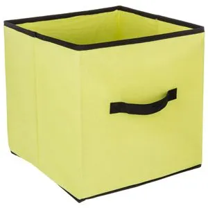 FIVE KUTIJA ZA ODLAGANJE 31X30X31 CM PP/KARTON ZELENA 130066JJA