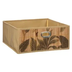 FIVE KUTIJA ZA ODLAGANJE 31X31X14,5 CM KARTON/BAMBUS/PP BRAON 174573