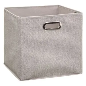 FIVE KUTIJA ZA ODLAGANJE 31X31X31CM KARTON/PP/METAL SVETLO SIVA 138885G