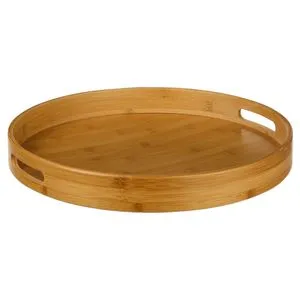 FIVE OKRUGLI POSLUŽAVNIK 40X5CM BAMBUS/MDF NATURAL 111537