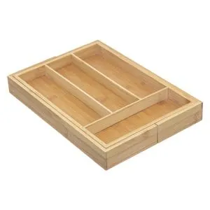 FIVE ORGANIZATOR  39X35,5X4,5CM BAMBUS NATURAL 151258