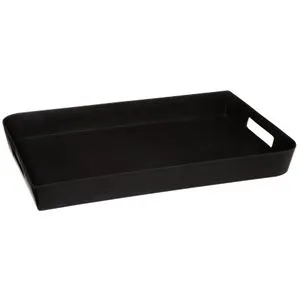 FIVE POSLUŽAVNIK MODERN 45X30CM MELAMIN CRNA 179730B