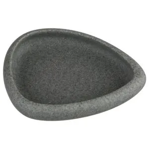 FIVE POSUDA ZA SAPUN STONE 2,5C13C10,5CM POLYRESINE TAMNO SIVA 116788