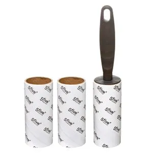 FIVE ROLER ZA ČIŠĆENJE ODEĆE + 2 NASTAVKA 4X21CM PP/PAPIR SIVA