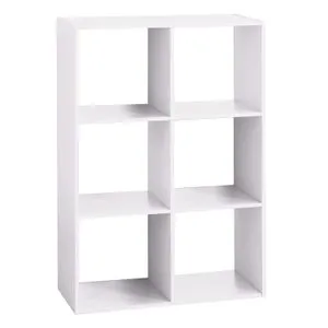 FIVE STALAK SA 6 POLICA 67,5X32X100,5CM DRVO BELA 138909C