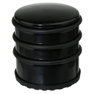 FIVE STOPER ZA VRATA 7X7,4CM METAL CRNA