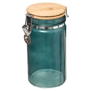 FIVE TEGLA 1L MODERN 10X13,5X20CM STAKLO PROZIRNA PETROL 181810D