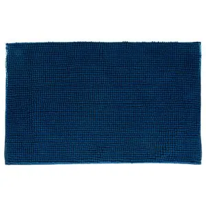 FIVE TEPIH ZA KUPATILO50X80CM POLIESTER PLAVA 138043E
