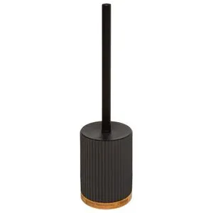 FIVE WC ČETKA MODERN 8,8X40CM POLIRESIN/KAMEN CRNA 174543B