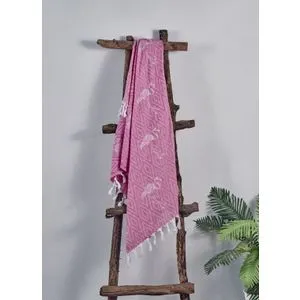 Flamingo - Fuchsia Fuchsia Fouta (Beach Towel)