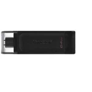 FLASH DRIVE 64GB USB 3.2 Kingston DataTraveler 70 crni DT70/64GB