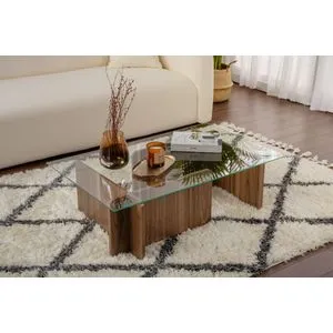 Flavio - Walnut Walnut Coffee Table