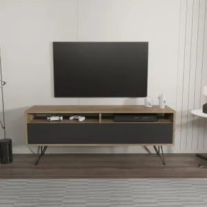 Flay - Walnut, Black Walnut
Black TV Stand